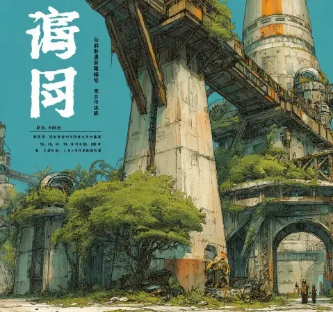 《深海回响》奇幻题材漫画封面